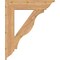 Ekena Millwork Funston Traditional Smooth Bracket, Western Red Cedar, 5 1/2"W x 30"D x 36"H BKT06X30X36FST01SWR - alternate 4